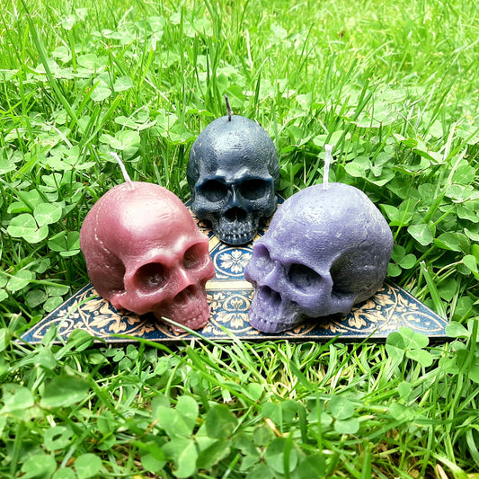 Schedel kaars / Skull candle