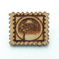 Houten Mount Fuji pin